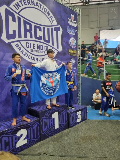 32 atletas laranjeirenses participam do International Circuit Brazilian Jiu-Jitsu